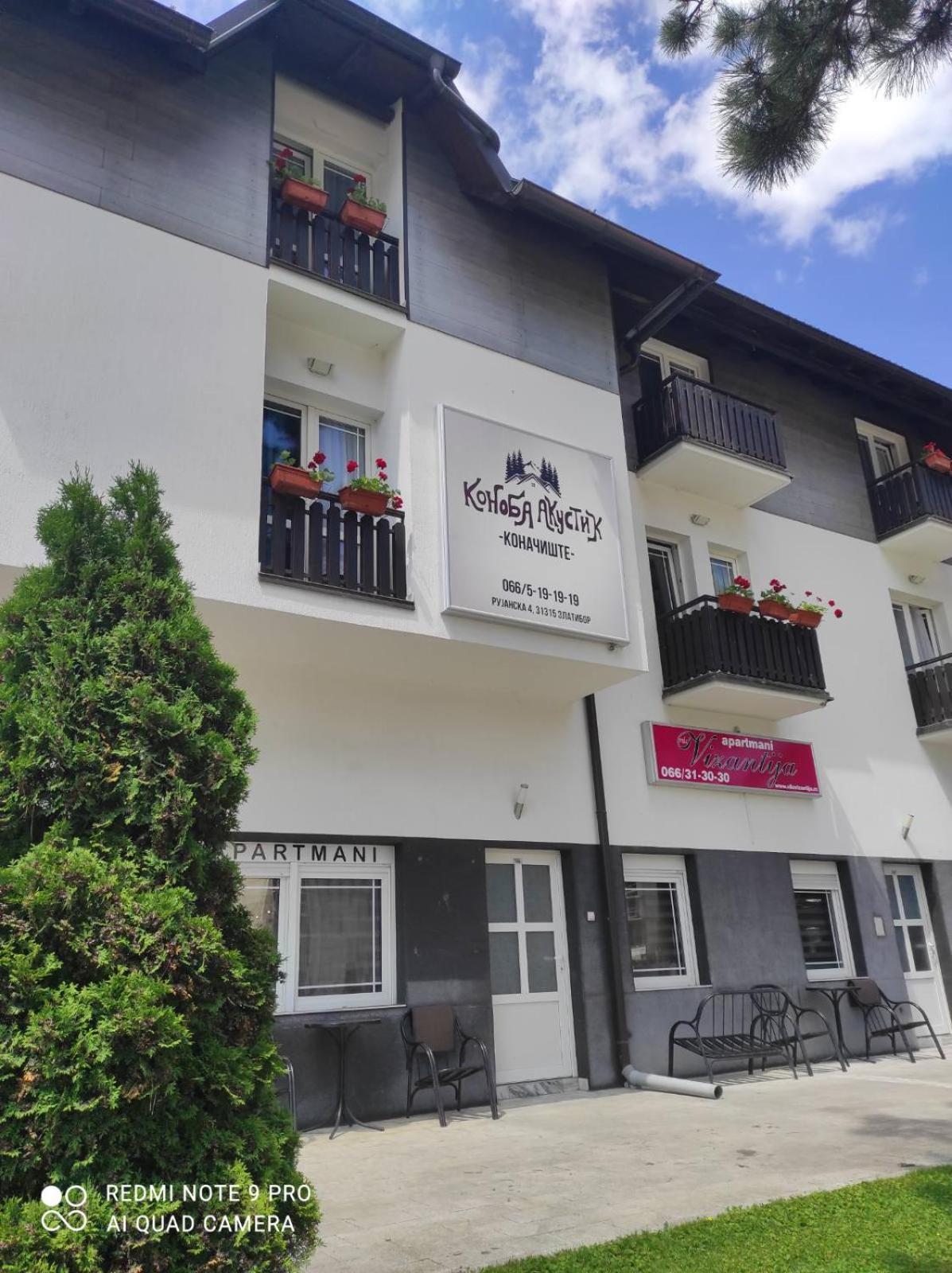 Hotel Konaciste Akustik Zlatibor Esterno foto